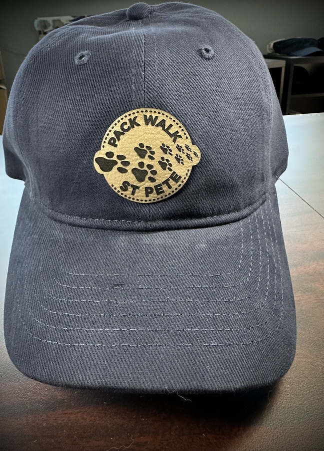 Pack Walk St. Pete Dad Hat - Solid back