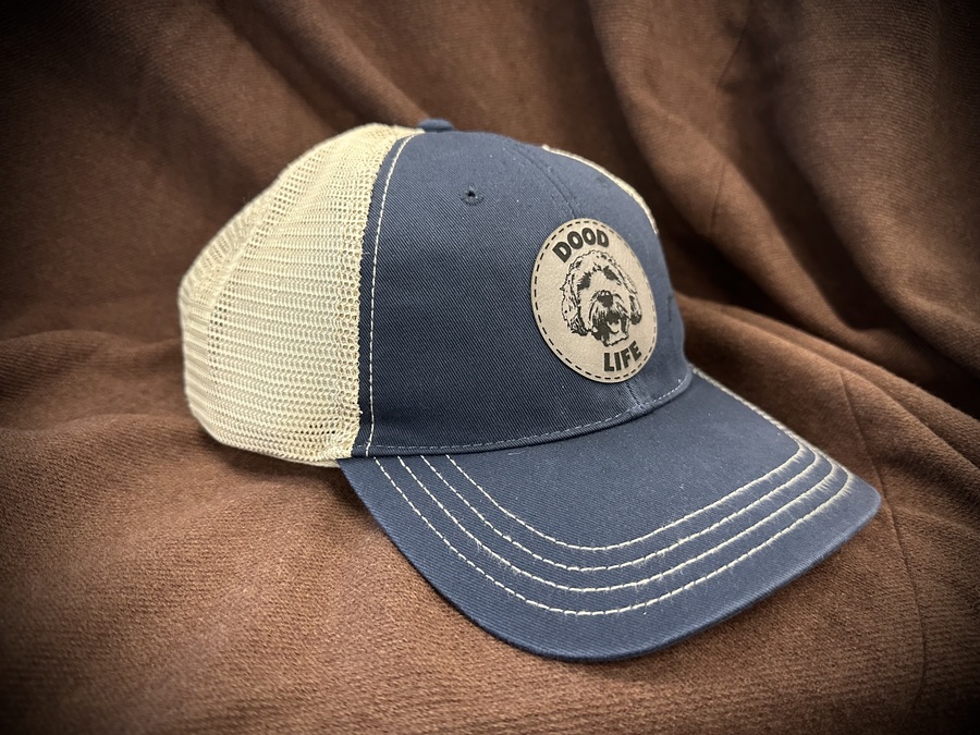 Dood Life Laser Cut Patch Hat - Navy